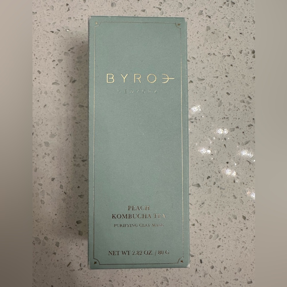 BRAND NEW BYROE PEACH KOMBUCHA CLAY MASK